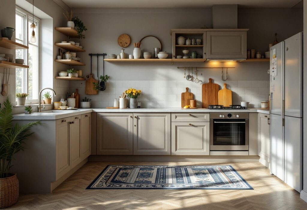 Vinyle et cuisine : la solution idéale pour les tapis