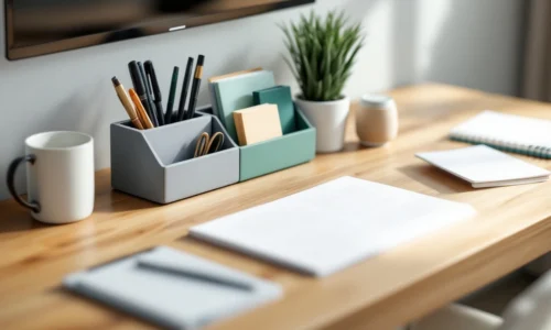 Organiser son bureau sans se ruiner : l’astuce du jour pour un espace de travail bien rangé