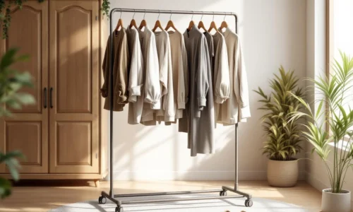 Pourquoi opter pour un portant à vêtements mobile plutôt qu&rsquo;une armoire traditionnelle ?