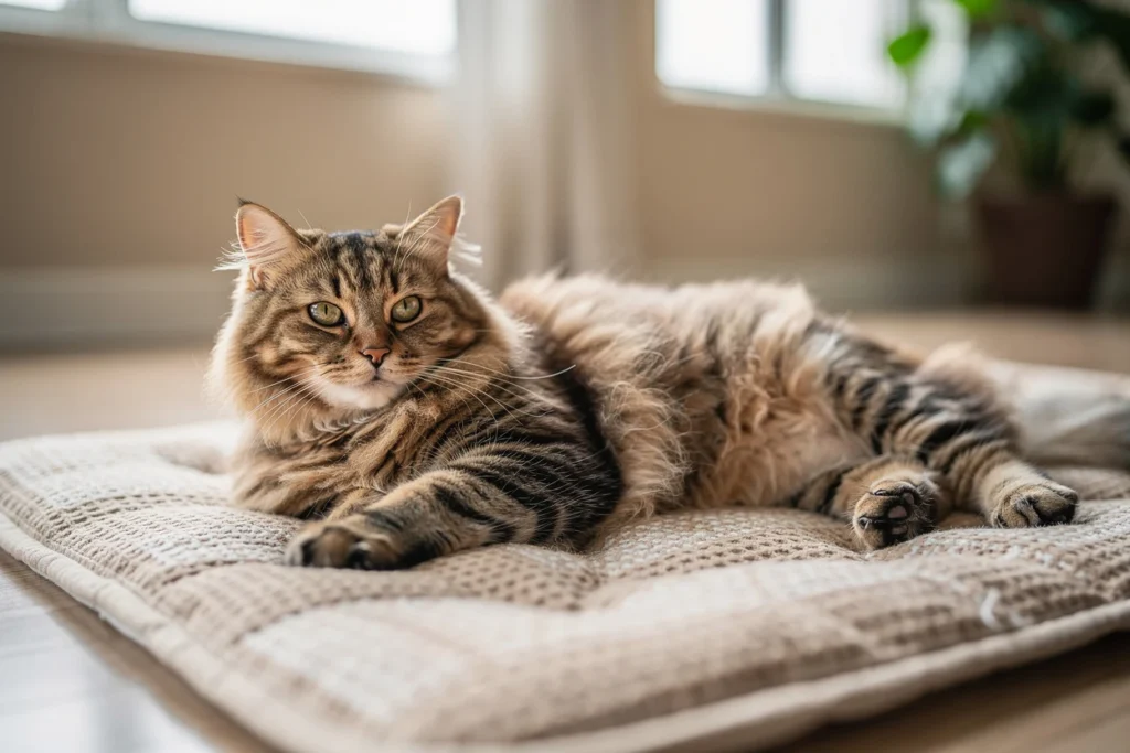 Tapis fraicheur pour chat : offrir un été confortable à son compagnon
