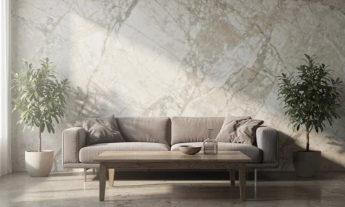 Décoration intérieure : sublimer ses murs avec le papier peint effet marbre