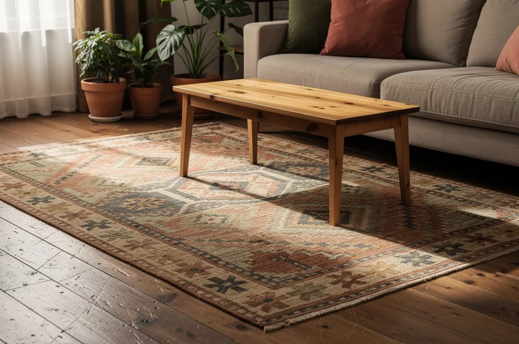 Le retour en force du tapis style kilim dans votre intérieur