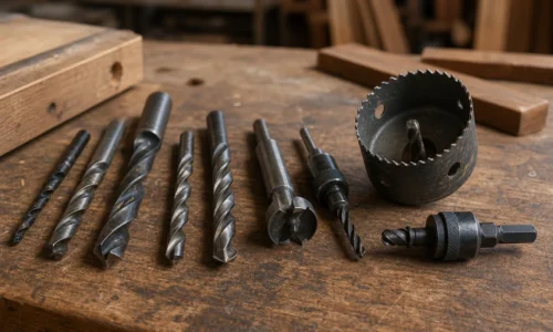 Tous les outils pour percer : comprendre les forêts, mèches à bois, scie-cloche et autres accessoires indispensables