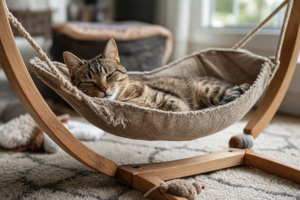 Pourquoi opter pour un hamac pour votre chat ?